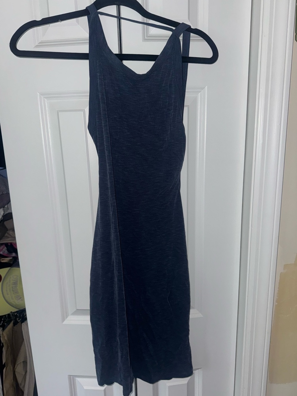 Forever 21 Navy Blue Sleeveless Midi Dress